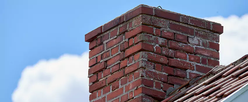 Brick Chimney Flue Installation in Huntington, NY