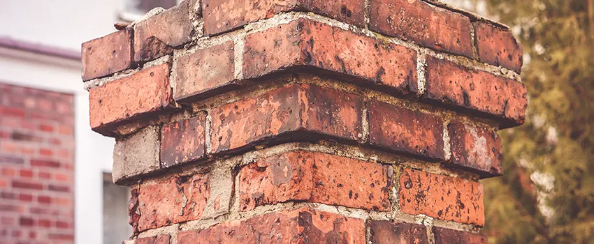 Cracked Chimney Bricks Repair Cost in Huntington, New York